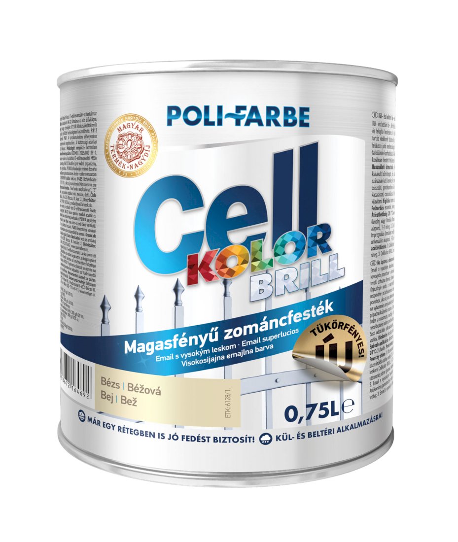 Cellkolor magasfényű zománcfesték